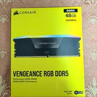 Corsair Vengeance RGBDDR5 RAM 48GB 2x24 5200 CL38