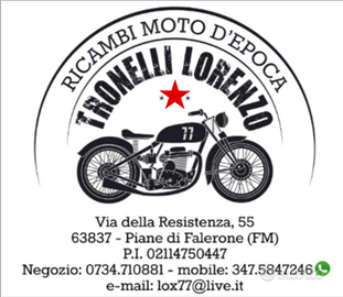 Moto d'epoca per ricambi