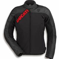 Giacca in Pelle-Tessuto Ducati Ducati Logo C1 - DO