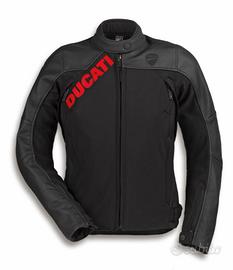 Giacca in Pelle-Tessuto Ducati Ducati Logo C1 - DO