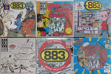 LP Vinile 883 :  N. 6 album nuovi !