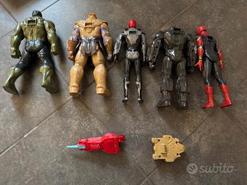 5 Action Figure Marvel Avengers Titan Hero Series