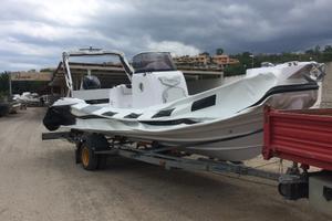 Carrello Barche Gommoni ruote gemellari 25 q.li