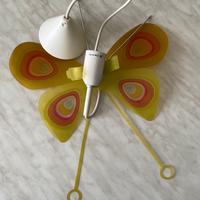 Lampadario Farfalla con ricambio ali colorate