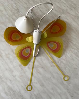 Lampadario Farfalla con ricambio ali colorate