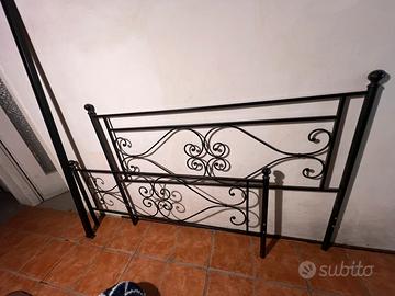 Letto matrimoniale in ferro