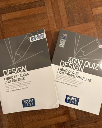 Libri test ammissione design
