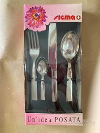 Set Posate Acciaio Inox per Sigma
