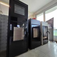 Stufa a legna ampio forno in acciaIo Oven wood b10