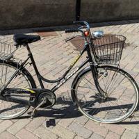 Bicicletta con freni a baccheta