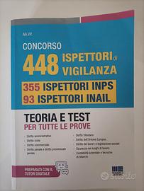 libro concorso ispettori inps inail 448