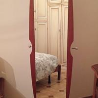 Specchio da terra in legno 