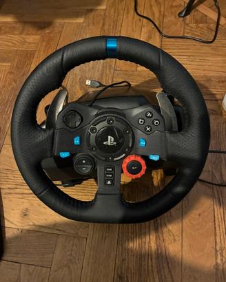 Volante G29 + Pedaliera + Cambio Logitech G Shifte
