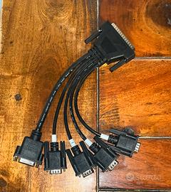 DB62 to 5port Cable