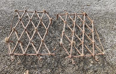 Erpice a denti Fissi antico 