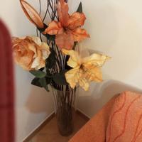 vaso con fiori 
