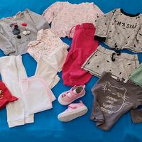 Stock abbigliamento usato bimbo e bimba, 0-4 anni