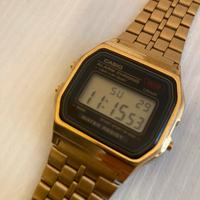 Casio A159WGE color oro – originale