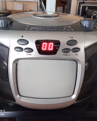 Radio con CD,TV,