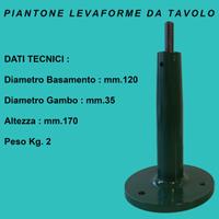 Piantone leva Forme da Tavolo