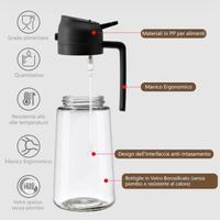 Spruzzatore e distributore di olio 2 in 1