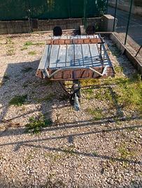 Carrello porta moto e porta cose