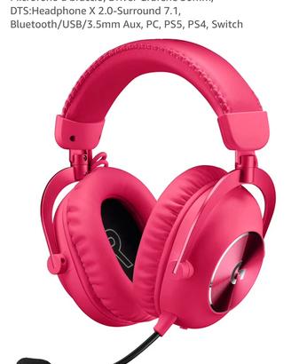 logitech g pro x 2 light speed cuffie gaming
