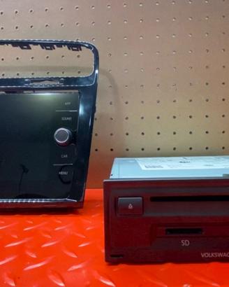 Radiodisplay VW Golf 7.5 + unità di controllo