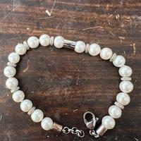 Bracciale unisex Amima in acciaio inox con pietre