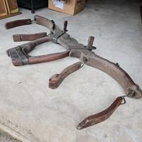 Giogo d'epoca in legno