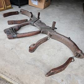 Giogo d'epoca in legno