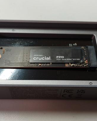 Case Ugreen 40GBPS + SSD Crucial P310 500GB gen4