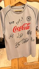 Maglia Ufficiale SSC Napoli EA7 - Autografata