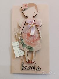 Quadretto in legno Favola