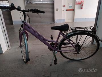 bici da donna praticamente nuova
