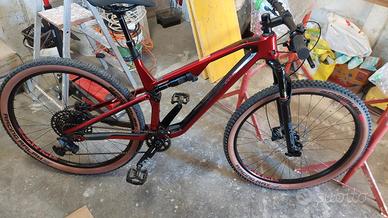 mtb full carbonio nuova di zecca conway rlc fs 