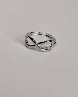 anello infinito acciaio