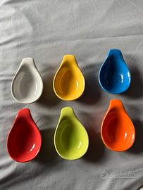6 ciotole colorate casa collection
