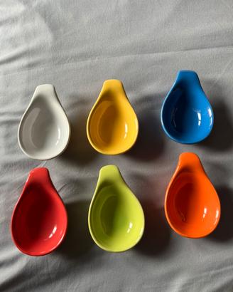 6 ciotole colorate casa collection