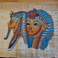 antico Papiro egiziano su foglio di papiro