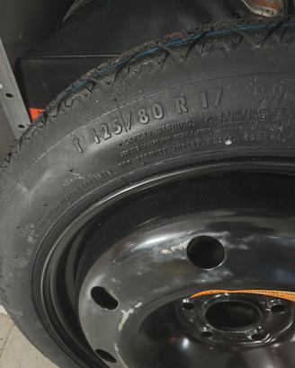 ruotino  attacco fiat 125\80\17