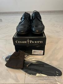 Scarpe eleganti Cesare Paciotti nere numero 9 1/2