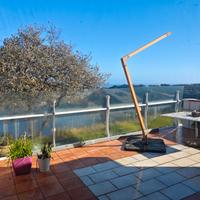 Scalandrone panoramico su lago d'averno arredato