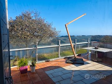 Scalandrone panoramico su lago d'averno arredato