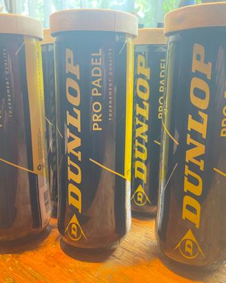 Set 6 tubi da 3 palline Pro Padel Dunlop