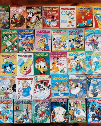LOTTO 85 FUMETTI TOPOLINO, PAPERINO, VARI VINTAGE