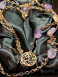 Collana Comete Gioielli rosé