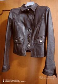 Giacca vera pelle made in Italy vintage 