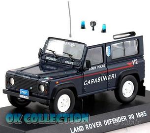 Modellino Carabinieri 1/43 LAND ROVER DEFENDER 90
