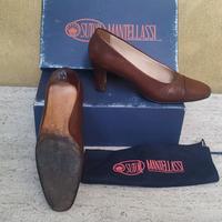 Décolleté marroni Sutor Mantellassi